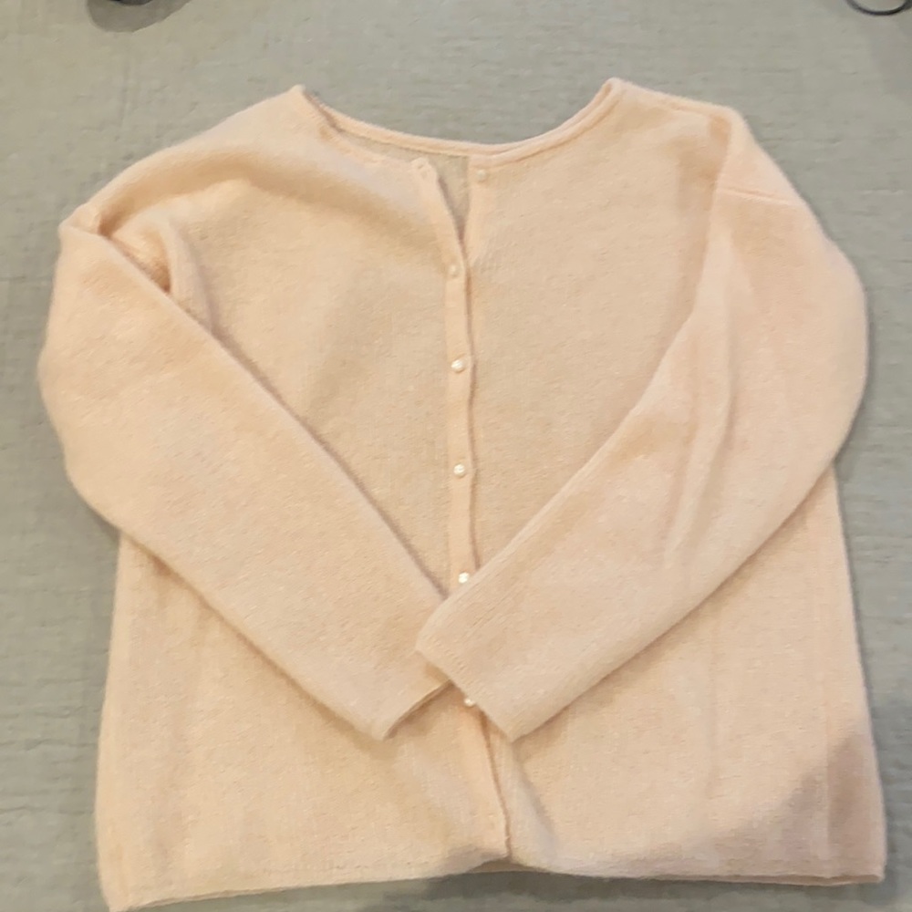 Blush (Nude) Gaspard Sézane cardigan. Worn once! Size small